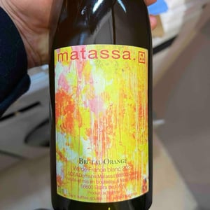 Brutal Orange Macabeu (New Label 2018) - Domaine Matassa - Tom Lubbe 