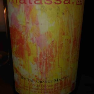 Brutal Orange Macabeu - Domaine Matassa - Tom Lubbe 