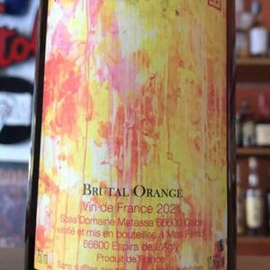 Brutal Orange Macabeu - Domaine Matassa - Tom Lubbe 