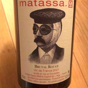 Domaine Matassa - Tom Lubbe - Brutal Rouge