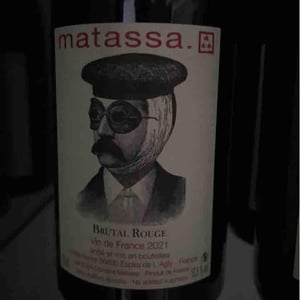 Brutal Rouge - Domaine Matassa - tom-lubbe