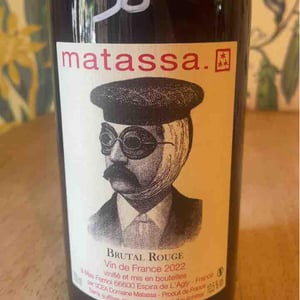 Brutal Rouge - Domaine Matassa - tom-lubbe