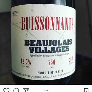 Buissonnante - Domaine Leonis - cristelle-raphael-champier