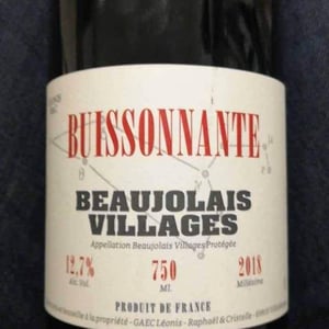 Buissonnante - Domaine Leonis - cristelle-raphael-champier
