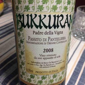 Bukkuram Padre Della Vigna - Marco De Bartoli - Marco De Bartoli 