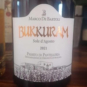 Bukkuram Sole D'Agosto - Marco De Bartoli - marco-de-bartoli