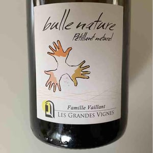 Les Grandes Vignes - Laurence, Dominique & Jean-François Vaillant - Bulle Nature Pet Nat blanc