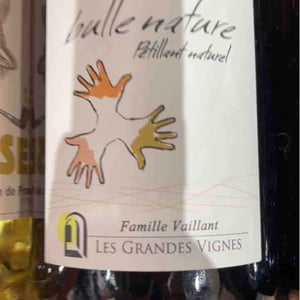 Bulle Nature Pet Nat blanc - Les Grandes Vignes - laurence-dominique-jean-francois-vaillant