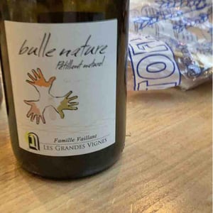 Les Grandes Vignes - Laurence, Dominique & Jean-François Vaillant - Bulle Nature Pet Nat blanc