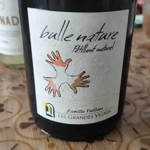 Les Grandes Vignes - Laurence, Dominique & Jean-François Vaillant - Bulle Nature Pet Nat blanc