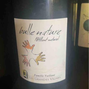 Les Grandes Vignes - Laurence, Dominique & Jean-François Vaillant - Bulle Nature Pet Nat blanc