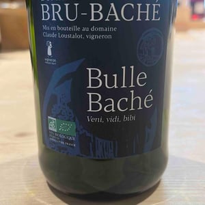 Bulle Baché - Domaine Bru-Baché - Claude Loustalot 
