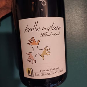 Bulle Nature Pet Nat blanc - Les Grandes Vignes - Laurence, Dominique & Jean-François Vaillant 