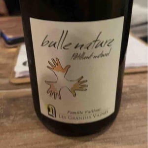 Les Grandes Vignes - Laurence, Dominique & Jean-François Vaillant - Bulle Nature Pet Nat blanc
