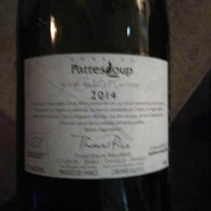 Butteaux - Domaine Pattes Loup - Thomas Pico 