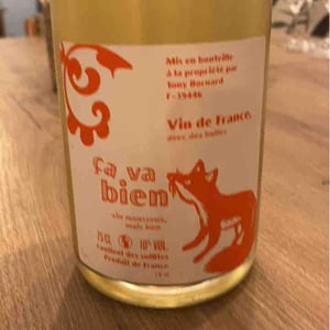 Ça Va Bien - Domaine Bornard - Tony Bornard 