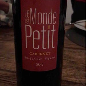 Cabernet franc de Tigné - Le Monde est Petit - arnaud-legros-herve-cormier