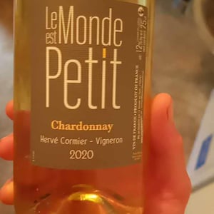 Cabernet franc de Tigné - Le Monde est Petit - Arnaud Legros & Hervé Cormier 