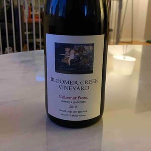 Cabernet Franc - Bloomer Creek Vineyard - Kim Engle & Debra Bermingham 
