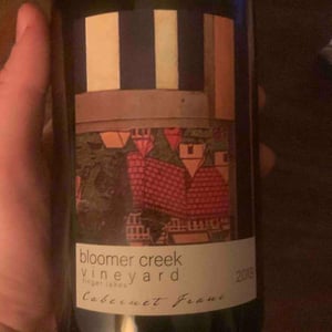 Cabernet Franc - Finger Lakes - bloomer-creek -2019