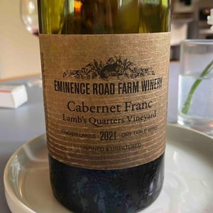Cabernet Franc. - Lambs Quarters Vineyard - eminance-road-farm-winery -2021