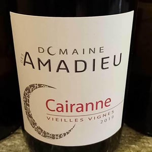 Cairanne vieilles vignes - Domaine des Amadieu - corine-yves-jean-houser