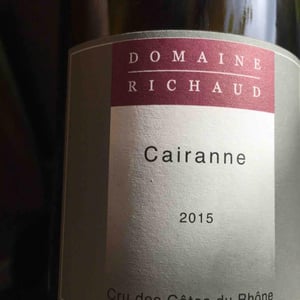 Cairanne Rouge - Domaine Marcel Richaud - marcel-richaud -2023