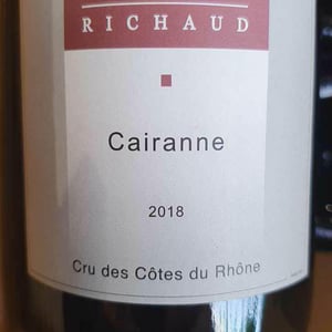 Cairanne Rouge - Domaine Marcel Richaud - marcel-richaud -2023
