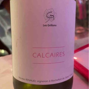 Calcaires - Clos des Grillons - Nicolas Renaud 