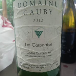 Calcinaires (blanc) - Domaine Gauby - gerard-lionel-ghislaine-gauby