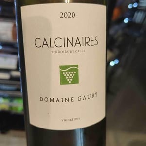 Calcinaires (blanc) - Domaine Gauby - gerard-lionel-ghislaine-gauby