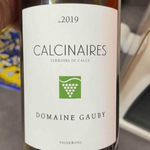Calcinaires (blanc) - Domaine Gauby - gerard-lionel-ghislaine-gauby