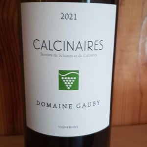 Calcinaires (blanc) - Domaine Gauby - gerard-lionel-ghislaine-gauby