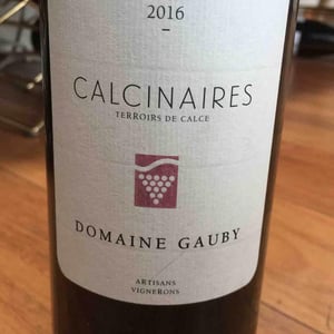 Calcinaires (rouge) 2016