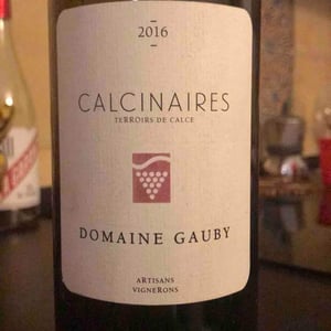 Calcinaires (rouge) - Domaine Gauby - gerard-lionel-ghislaine-gauby