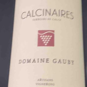 Calcinaires (rouge) - Domaine Gauby - Gerard, Lionel & Ghislaine Gauby 