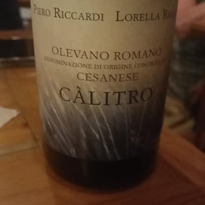 CÀLITRO - Cantine Riccardi Reale - Piero Riccardi & Lorella Reale 