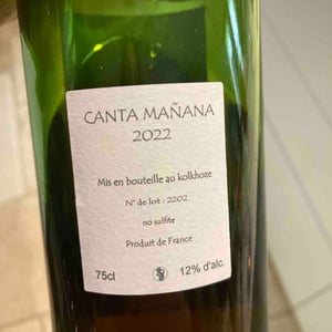 Canta Mañana - Les Vins du Cabanon - alain-castex