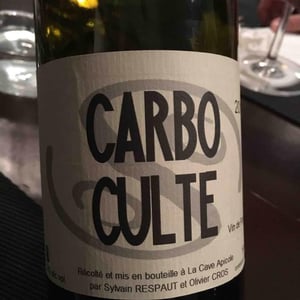 La Cave Apicole - Sylvain Respaut & Olivier Cros - Carbo Culte (label before 2016)