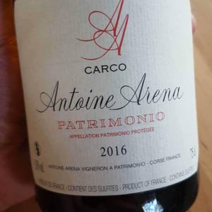 Carco (Rouge) - Antoine Arena - Antoine Arena 