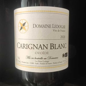 Carignan Blanc - Domaine Ledogar - xavier-mathieu-benoit-ledogar