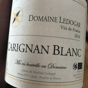Carignan Blanc - Domaine Ledogar - xavier-mathieu-benoit-ledogar