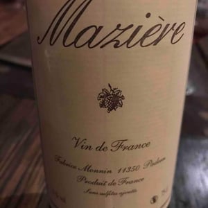 Mazière - Fabrice Monnin - Carignan