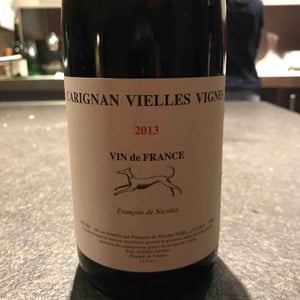 Carignan Vieilles Vignes - Maison François de Nicolay - francois-de-nicolay