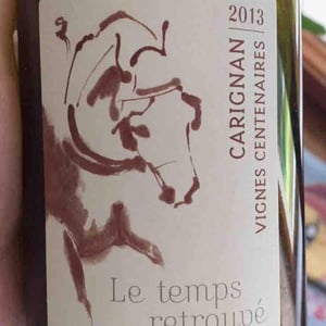 Carignan Vignes Centenaires - Le Temps Retrouvé - michael-georget