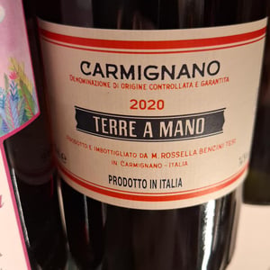 Carmignano - Fattoria di Bacchereto Terre a Mano - Maria Rossella Bencini Tesi 