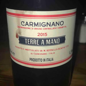 Carmignano - Fattoria di Bacchereto Terre a Mano - Maria Rossella Bencini Tesi 
