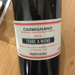 Fattoria di Bacchereto Terre a Mano - Maria Rossella Bencini Tesi - Carmignano