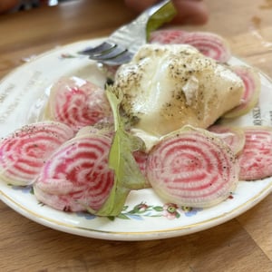 Carpaccio De Betterave Chioggia Burrata Bramboises - Bouteilles - 791404