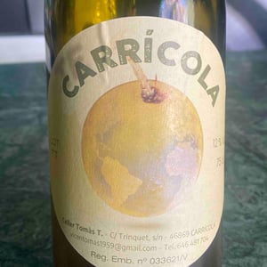 Carricola blanco - Celler Tomàs Torres - Vicent Tomas Soler 